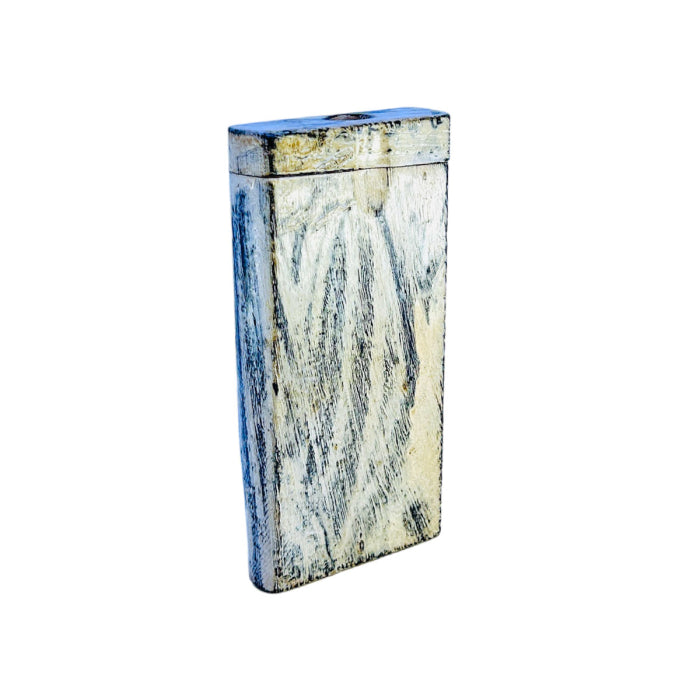 4 Inches - Wood Dugout Without Bat - Assorted Colors - WB4KC