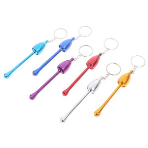 Key Chain Mushroom Pipe - 12 Pieces Per Card - Assorted Colore
