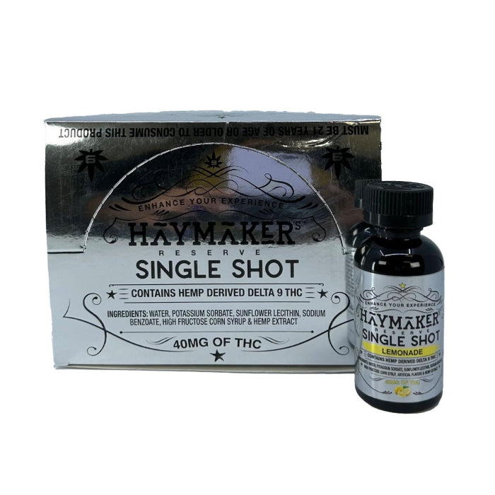 Haymakers Reserve - Delta 9 - Single Shots - 55 ml - 12 Counts Per Box
