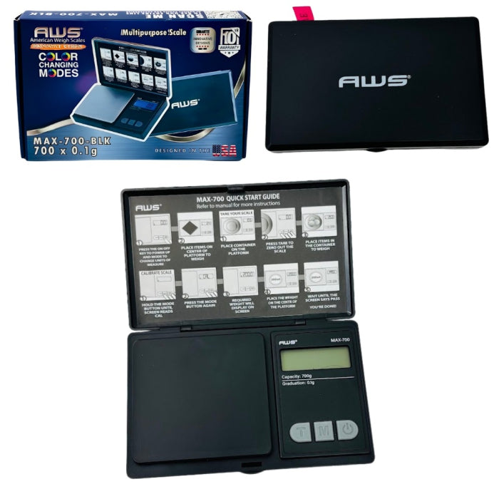 AWS MAX-700 DIGITAL SCALE 700x0.1g
