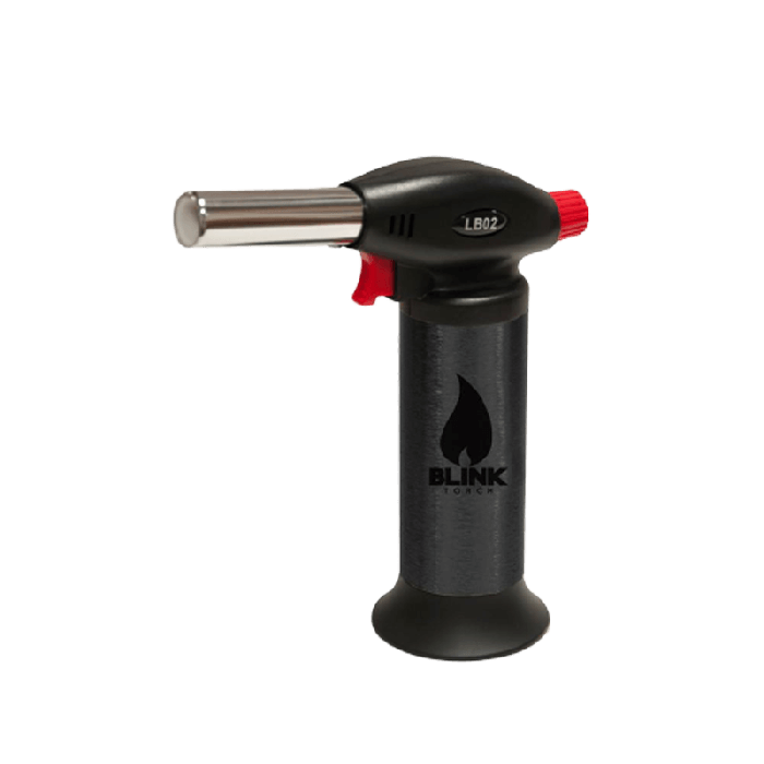 Blink Lb02 Lb-02 Adjustable Refillable Blue Flame Butane Lighter Torch