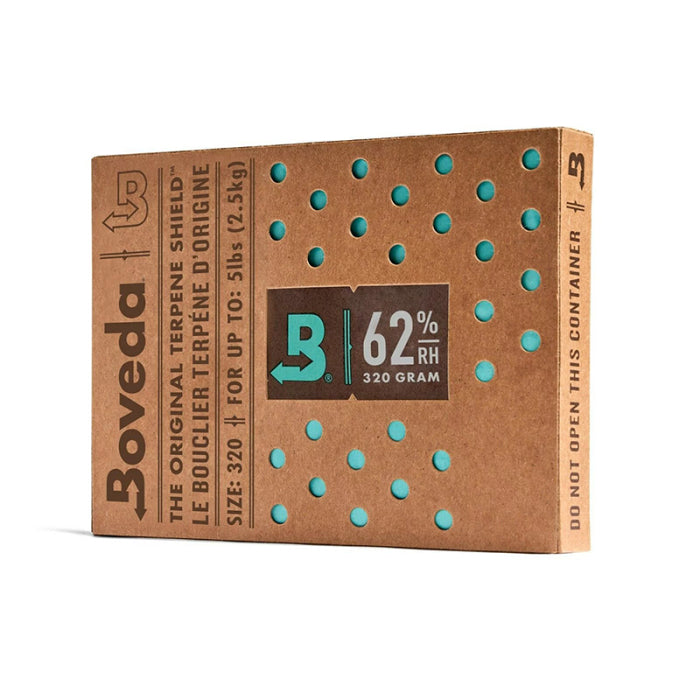 Boveda 62 Percent - 320 Grams - Two Way Humidity Storage Control