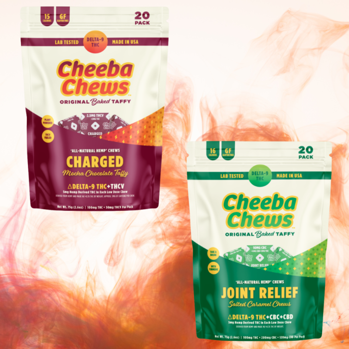 CHEEBA CHEWS D9+THC-V 150mg Taffy 20 PER PACK