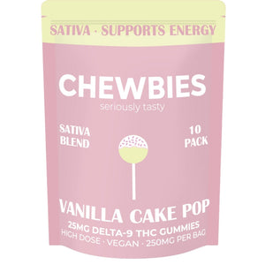 CHEWBIES D9 250mg Gummies 10/Pk