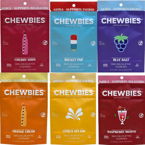 CHEWBIES D9 100mg Gummies 10/Pk