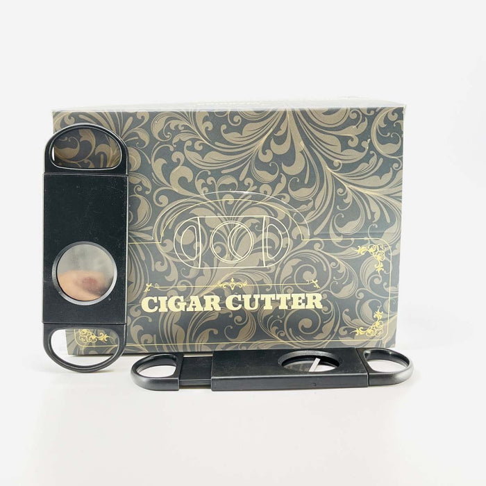 Cigar Cutter Single Blade - 12 Count Per Display - Black - C