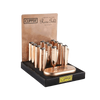 Clipper Full Metal Lighter Rose Gold - 12 In Display
