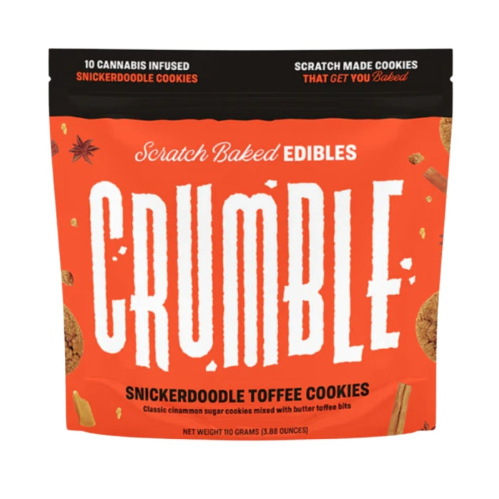 CRUMBLE THC 300mg COOKIES 10 PER PACK