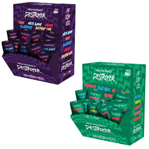 DESTROYER D9+THC-P+CB9A 3000mg Gummies 2/Pk 100Pk/Box