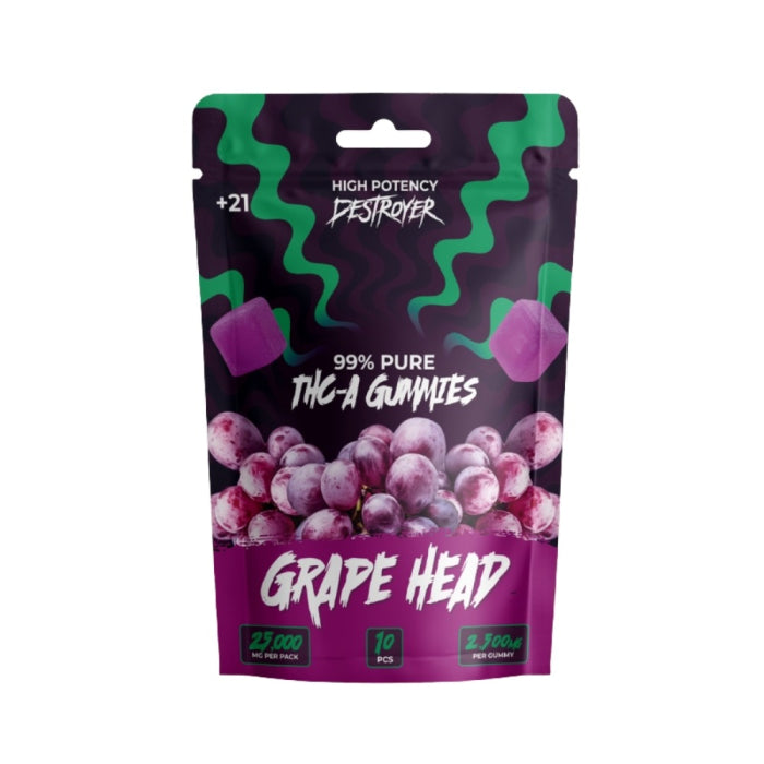 DESTROYER THC-A 25000mg Gummies 10/Pk