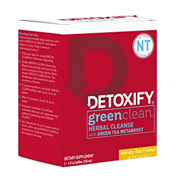 Detoxify - Green Clean Herbal Cleanse - 8 oz - Honey Tea