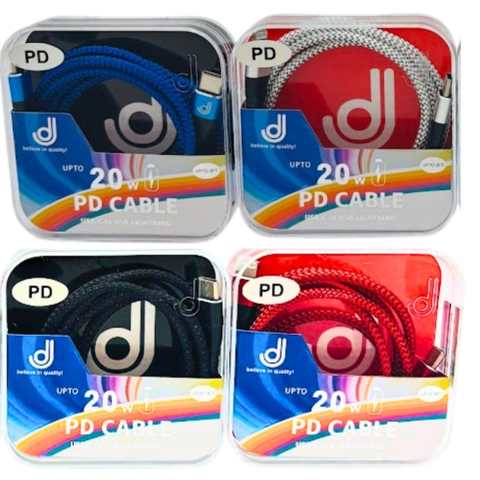 DJ 20W PD CABLE USB-C to USB-LIGHTNING