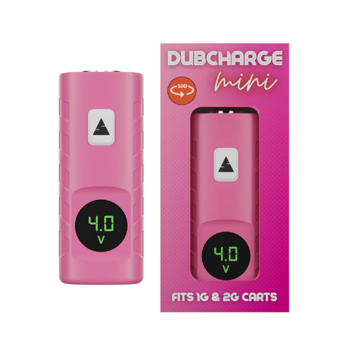 Dub Charge - Mini Battery - 500 mAh - Fits Upto - 2 Grams - Carts With Dual Charge Port