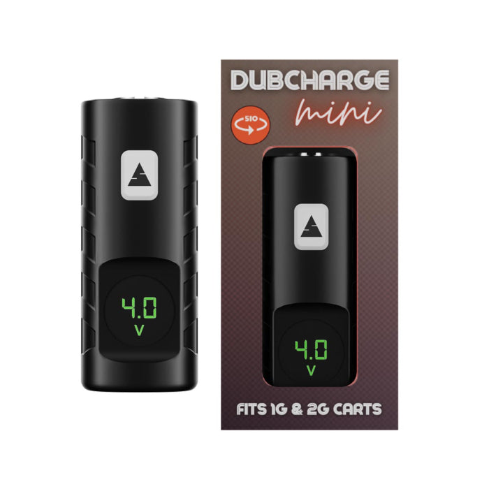 Dub Charge - Mini Battery - 500 mAh - Fits Upto - 2 Grams - Carts With Dual Charge Port