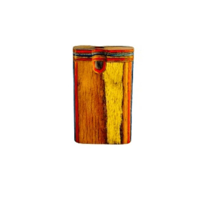 Dugout - 3 Inches - Wood Plain Multicolor Without Bat- (WB3M)