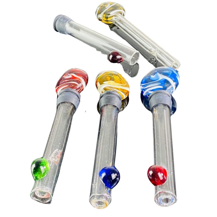 Glass Blunt - 4" Inch - 4 Per Pack
