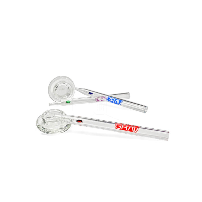 Grav - 7 Inches - Vapor Straw With Dish - 5 Pieces Per Box - Vs.88 - Assorted