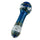 Handpipe 4" Inch - Blue And White - Assorted - Price Per Piece