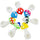 Handpipe 4" Inch - Silicone Mushroom - Assorted Colors - Price Per Handpipe