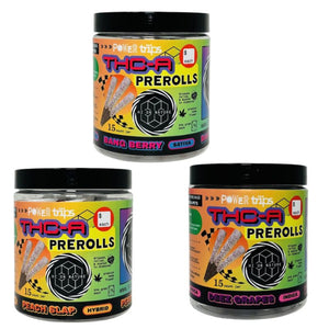 HON - Power Trips Diamond - THC-A Pre-rolls - 1 Gram - 15 Counts Per Jar