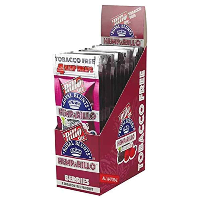 Royal Blunts Hemp A Rillo Wraps - 4 Count Per Pack - 15 Pack Per Box