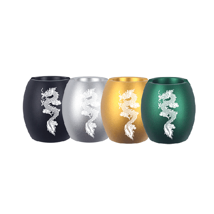 King Palm - Dragon Egg Snuffer - 12 Count Per Box - Assorted Color