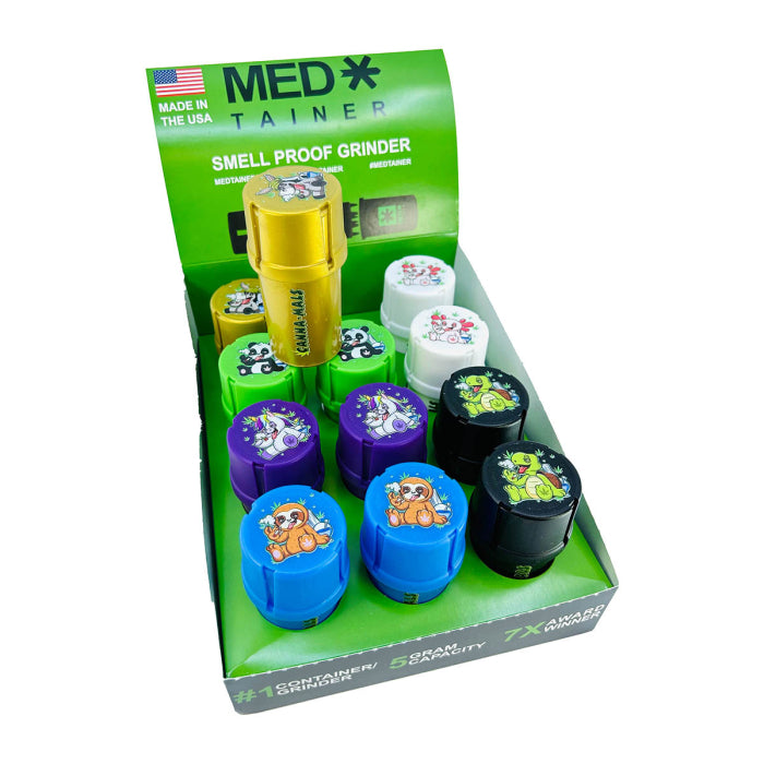 Medtainer's Collection - 20 Dram - 12 Pieces Per Display