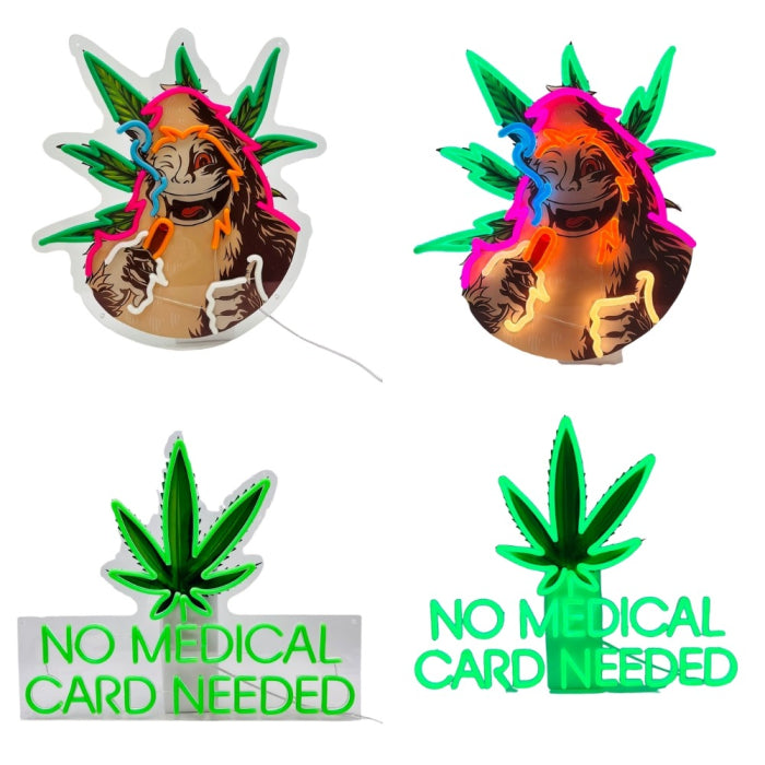 NEON SMOKE SIGN LIGHT SMLED