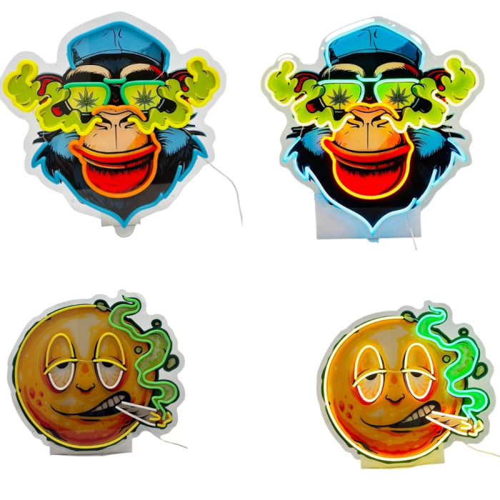 NEON SMOKE SIGN LIGHT LGLED