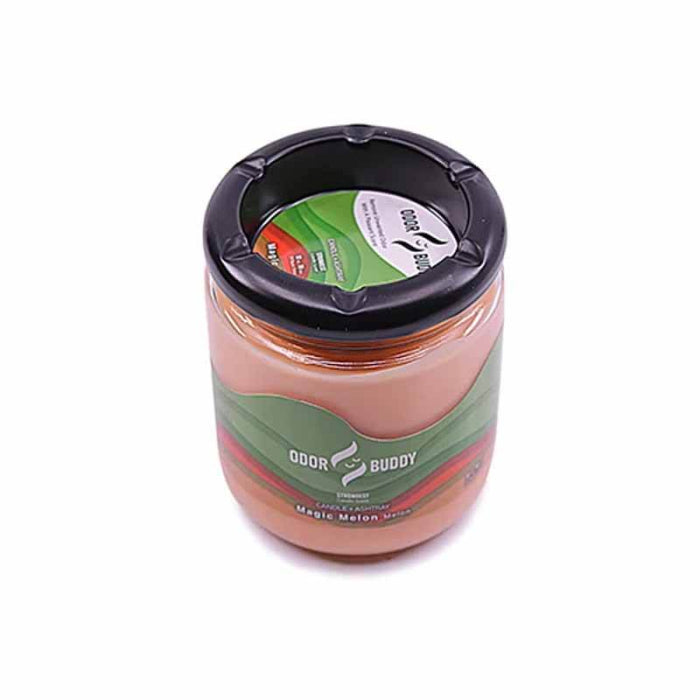 Odor Buddy Candle + Ashtray - 12oz Per Jar