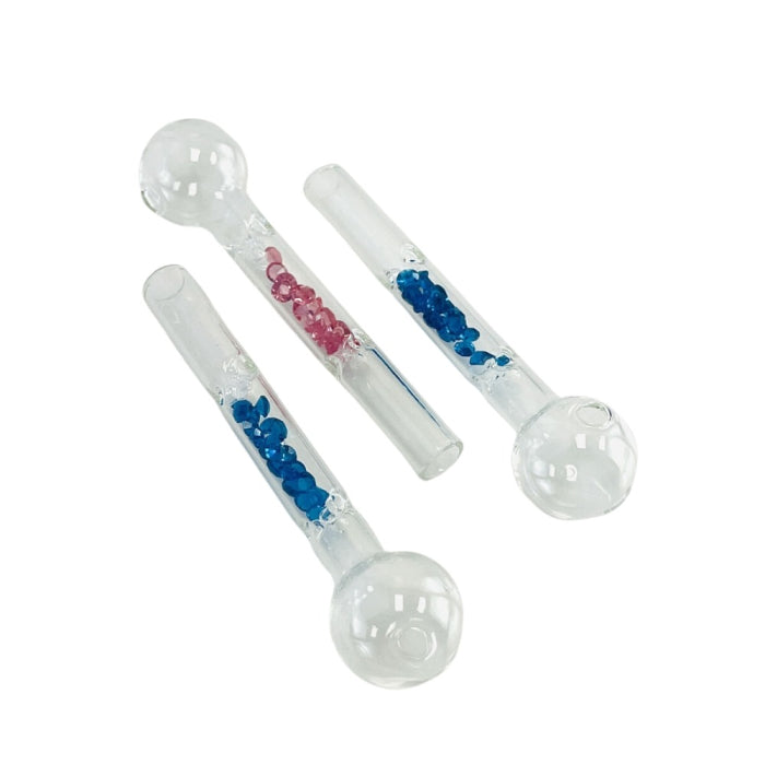 Oil Burner - 4" Inch - Filled With Crystal - 12 Per Pack - Assorted