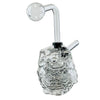 Oil Burner 5" Inch - Clear Glass - Assorted Design - Price Per Piece
