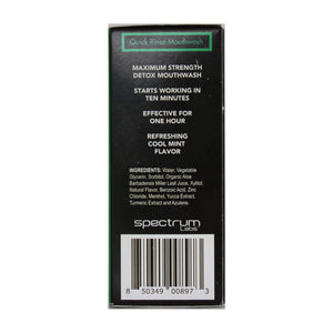 Quick Rinse Detoxifying Mouthwash - 1 Oz - Cool Mint