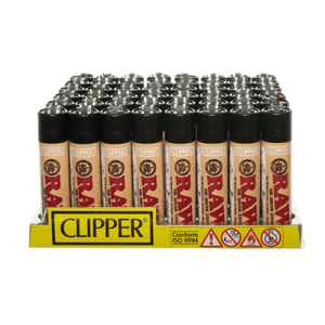 Raw Clipper Lighter - 48 In Pack