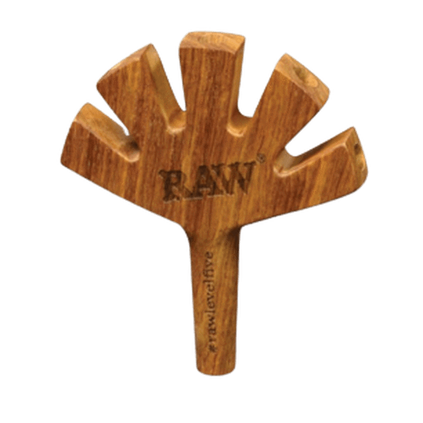 Raw Level Five Wooden Cigarette Holder With Felt Carry Bag