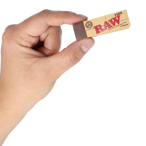 Raw Natural Unrefined Rollup Tips - 50 Packs Per Box