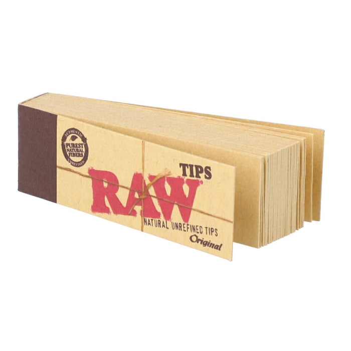 Raw Natural Unrefined Rollup Tips - 50 Packs Per Box