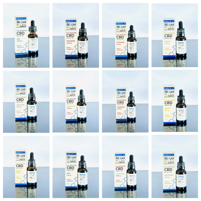 Re-Lax Full Spectrum CBD Oil Tincture