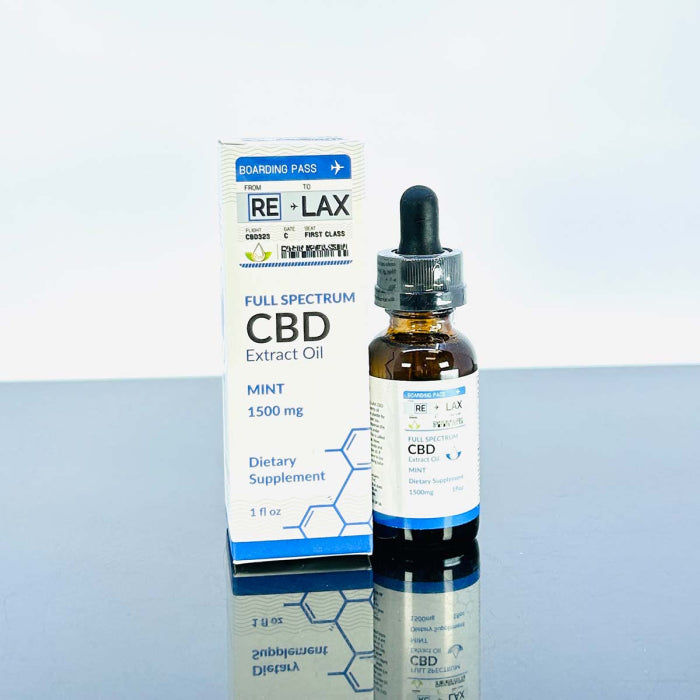 Re-Lax Full Spectrum CBD Oil Tincture