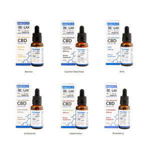 Re-Lax Full Spectrum CBD Oil Tincture