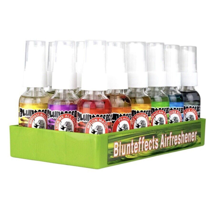 Blunt Effects Odor Eliminating Air Freshners - 18 Count Per Display - Assorted Flavors