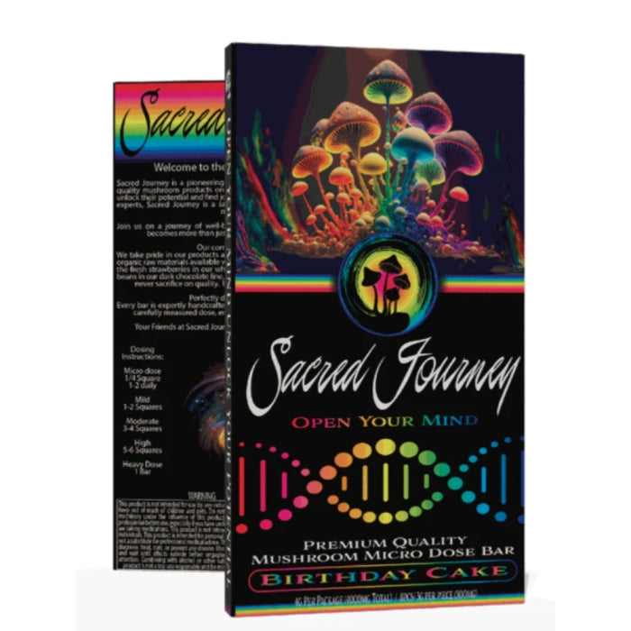 SACRED JOURNEY MUSHROOM 4000mg CHOCOLATE Bar