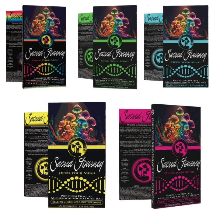 SACRED JOURNEY MUSHROOM 4000mg CHOCOLATE Bar