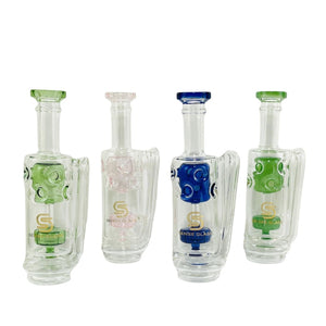 Sense Glass - Attachment For Vaporizer - 7 Inches - Assorted Colors (TC-20) - Price Per Piece