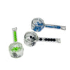 Sense Glass - Handpipe With Freezable Glass Beads - Assorted - Price Per Piece