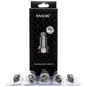 Smok Nord Mesh Mtl 0.8 Ohm Replacement Coil - Pack Of 5