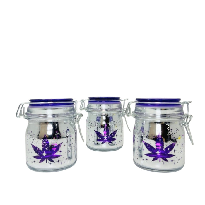 Stash Jar Glass - 5oz - Medium - 3 Jars Per Pack