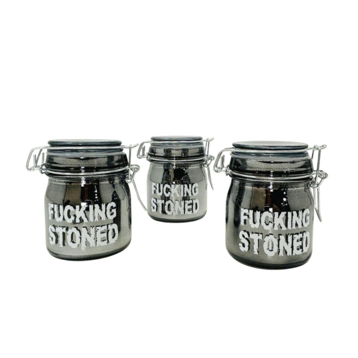 Stash Jar Glass - 5oz - Medium - 3 Jars Per Pack