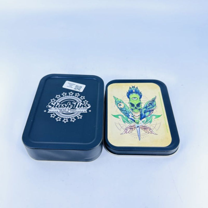 Stash Tin - Large Stash Tin Box