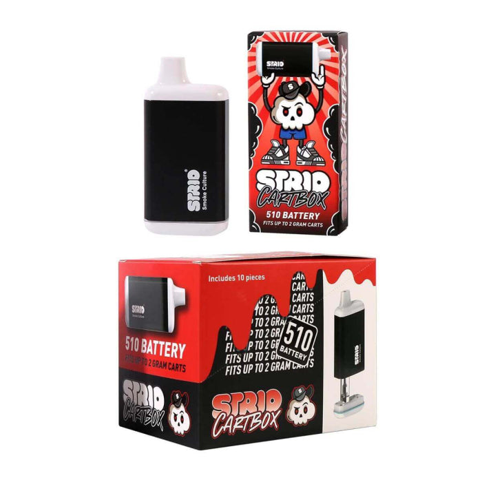 Strio Cartbox - Leather Edition - 510 Battery - 2 Grams